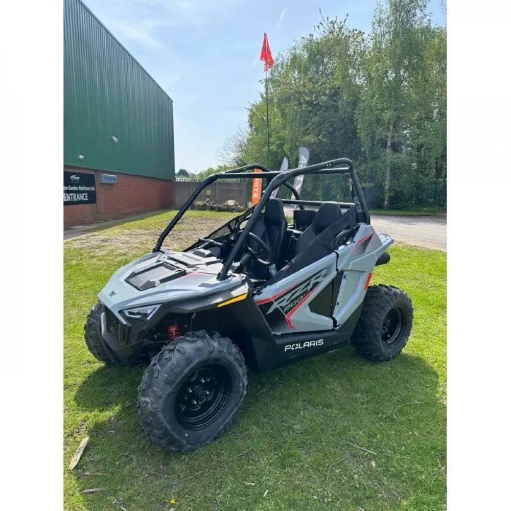 Polaris RZR 200 EFI Kids Gray SxS ATV (2 Seater)